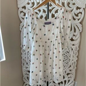 Kimchi Blue embroidered floral dress size small
